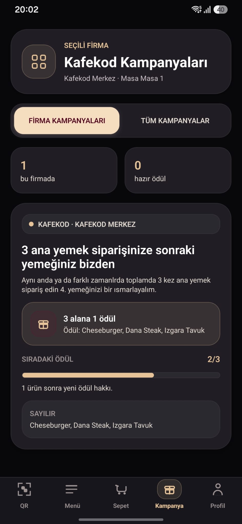 Firma kampanyalar&imath; ekran&imath;